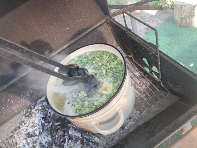Это не кулеш в полевых условиях,но