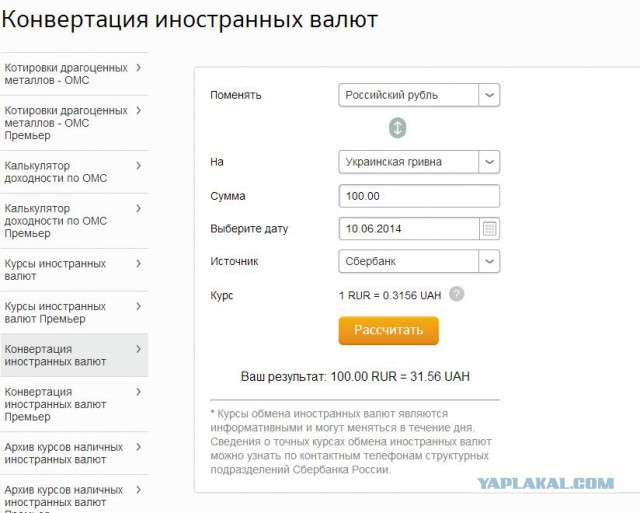 Курс рубля к гривне 1 к 1