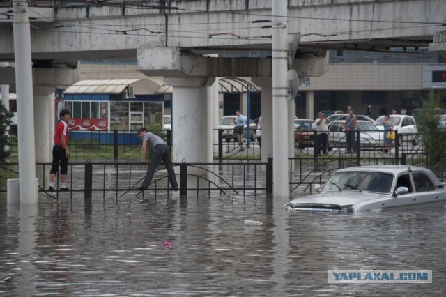 Наводнение в Москве 22.05.2015