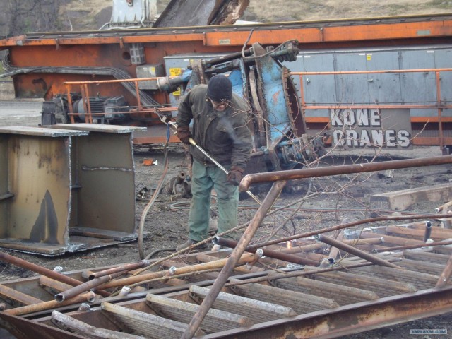 Фотоотчет обычного работяги на сталелитейном завод