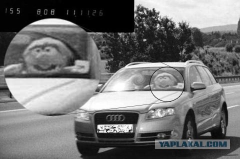 Как обмануть камеры на дороге