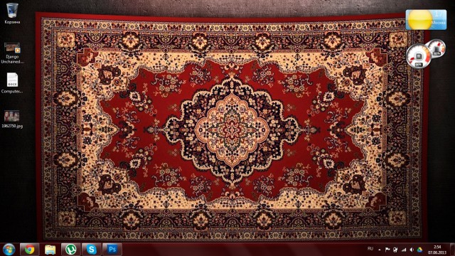 Оформление рабочего стола