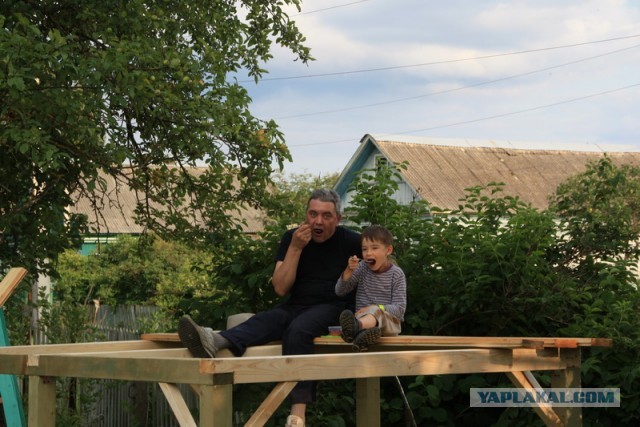 Как мы строили детский домик