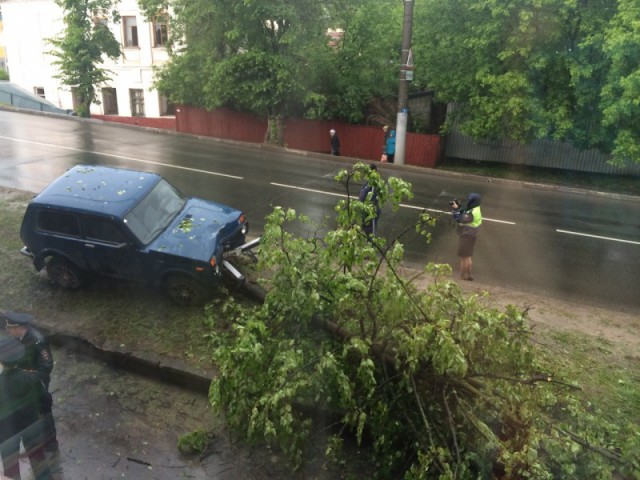 Вот зачем летать в такую погоду?!