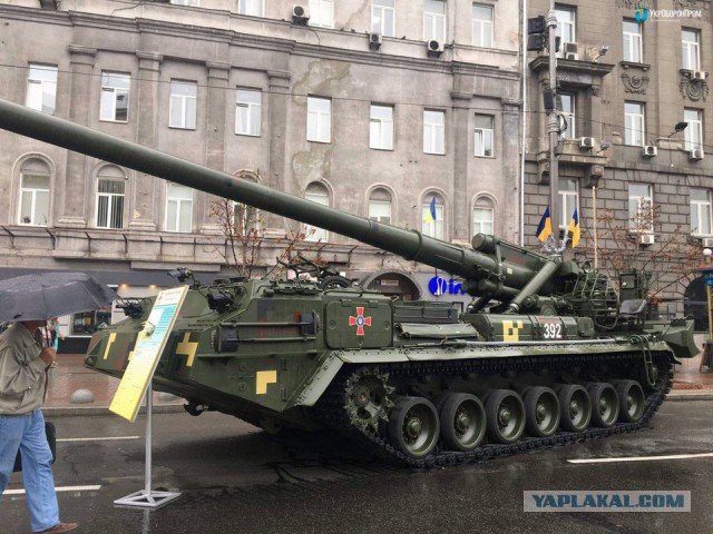 Состояние артиллерийского вооружения украинской армии