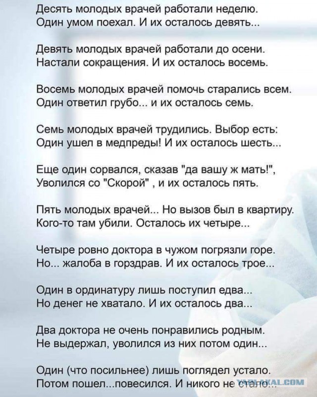 Немножко медицинского юмора к выходным