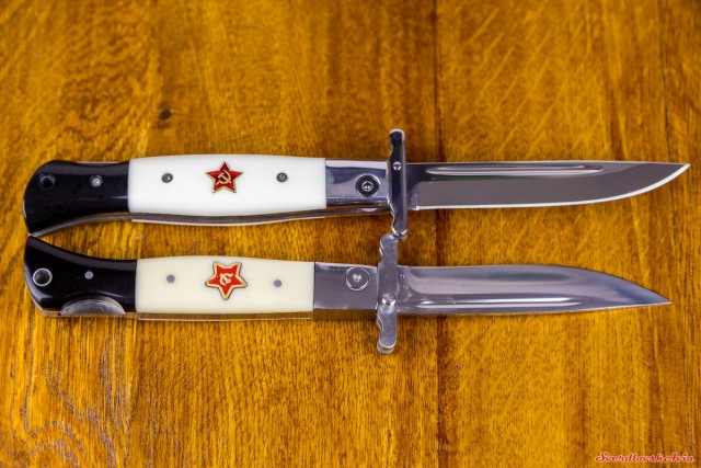 Складная "Финка НКВД". Сравнил "оригинал" и китайскую "поделку"