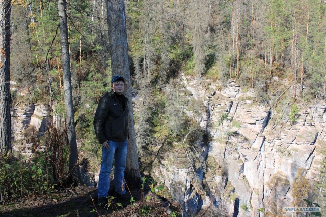 Розовые скалы. д. Бриштамак. Южный Урал.