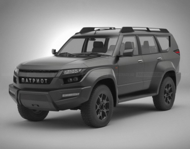 Новый УАЗ Патриот 2023-2024