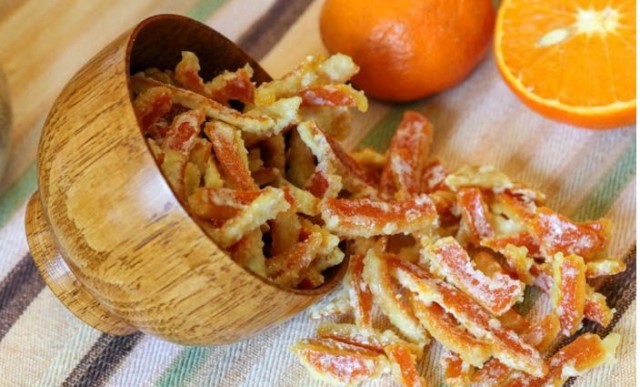 Сушёные мандариновые корки. Что с ними делать?