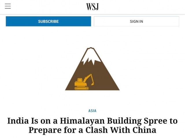 WSJ раскрыла, как Индия отказалась от «красной дорожки для вторжения» КНР