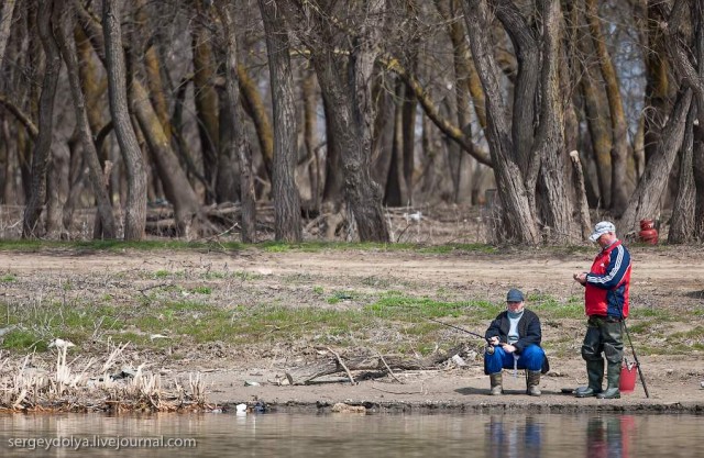 Астраханские рыбаки