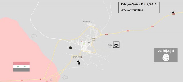 Сирийские власти признали утрату контроля над Пальмирой