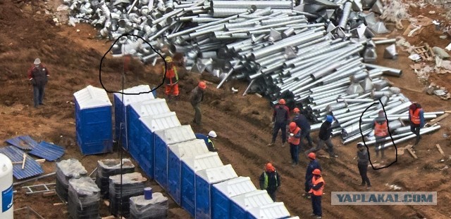 Гигарама стройки антивирусного центра в Москве