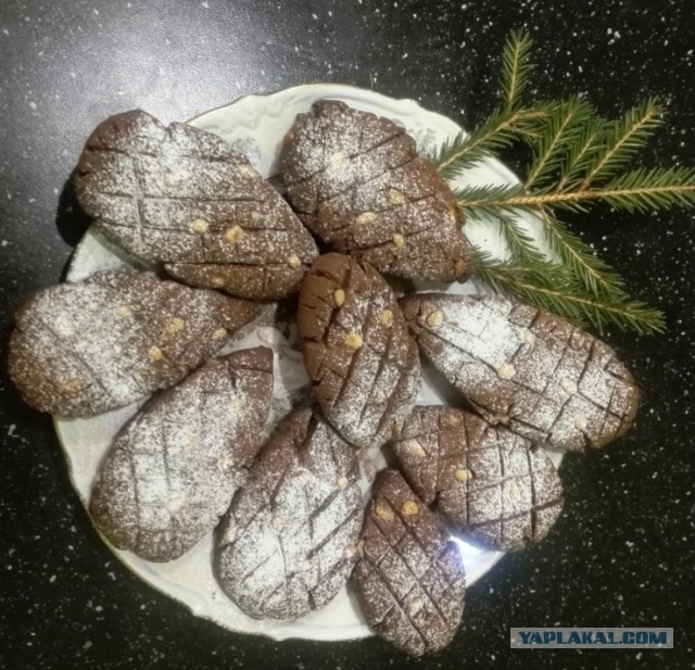 Новогодние вкусные шишки