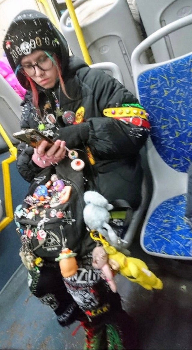 Модники из российского метрополитена