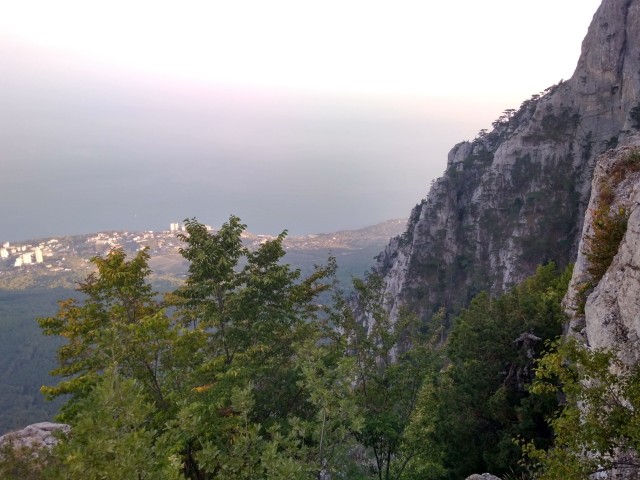 Южный берег Крыма, март 2023