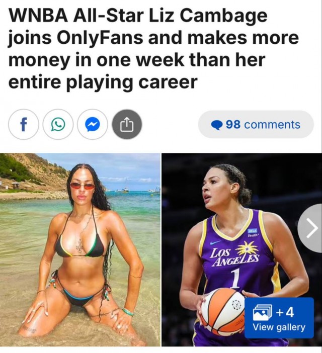 Звезда NBA заработала на OnlyFans больше, чем за всю карьеру