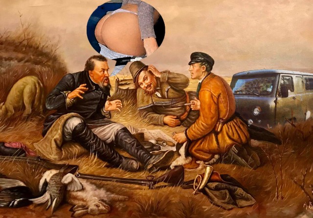 Фотожаба. На заправке.