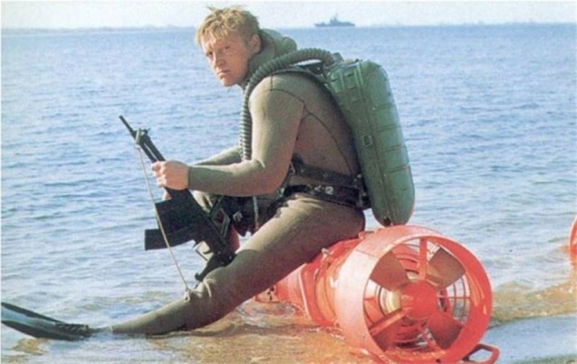 Первый в мире подводный реактивный ранец