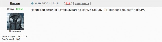 Кот лежебока