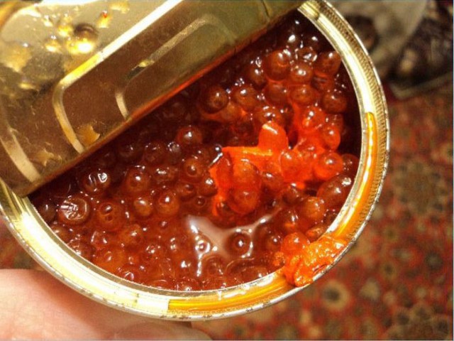 Красная икра на прилавках наших магазинов