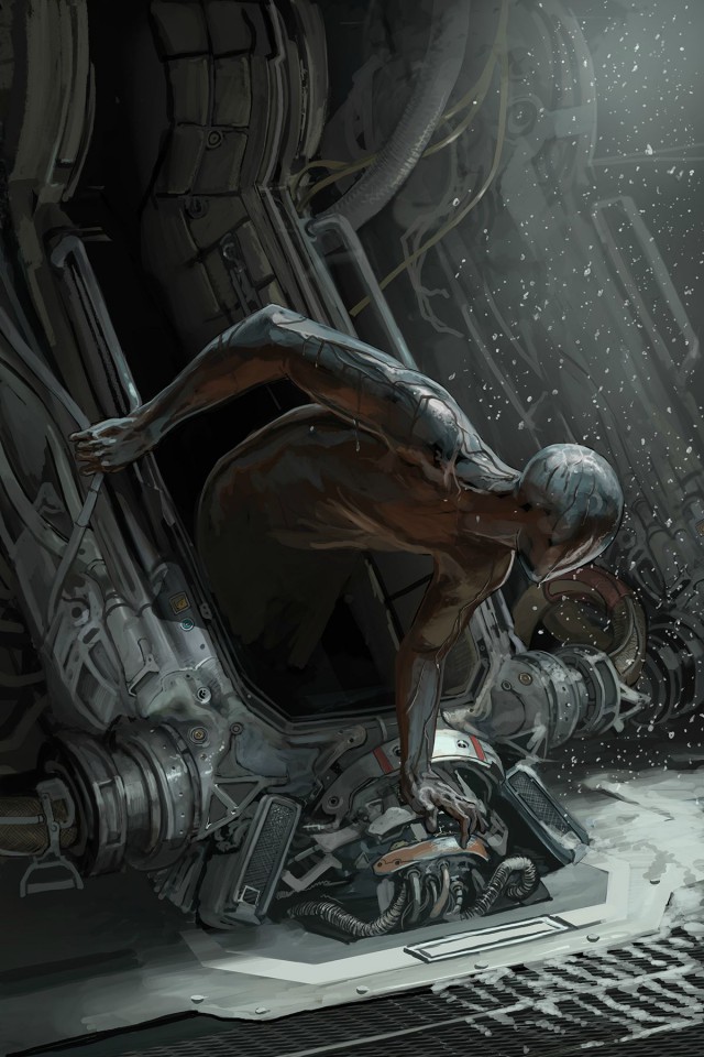 Рисунки : фантастика , Sci-Fi, киберпанк.