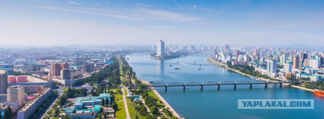 Граница КНДР со стороны Китая и Южной Кореи