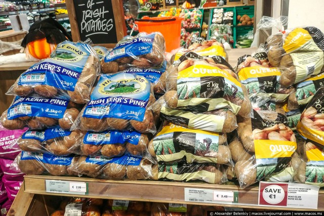 Продуктовый "нацизм". Чем питаются в Ирландии