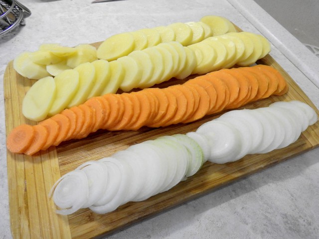 Простой и вкусный рыбный ужин.