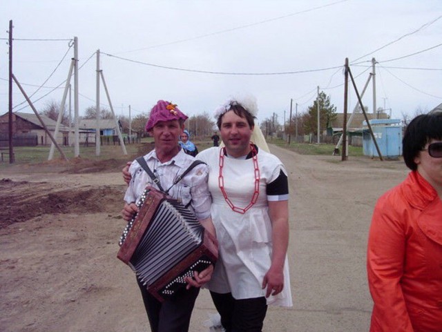 Каких только гостей на свадьбе не бывает