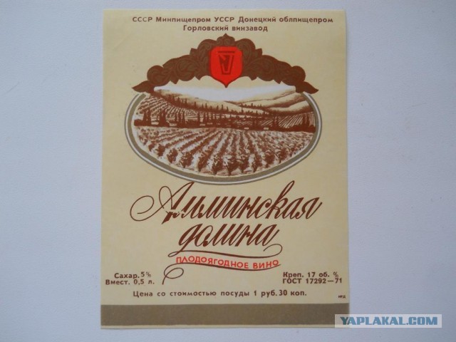 Вспоминая спиртное 90-х