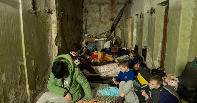 Угледар с высоты птичьего полёта