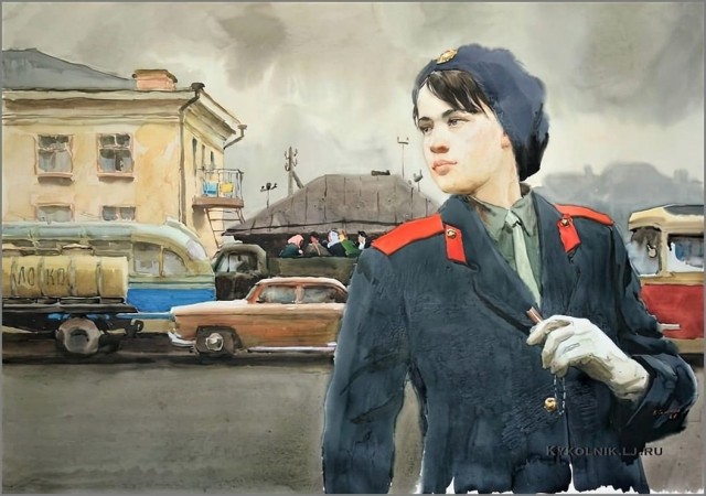 Труд в живописи СССР