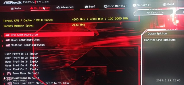 ой9 9980hk+ASRock Z370 Fatal1ty Gaming K6