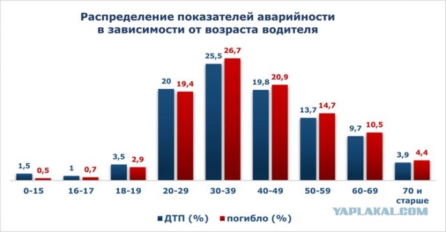 Общественники предложили ввести запрет на выдачу водительских прав россиянам старше 65 лет