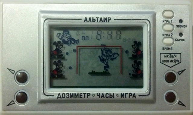 В детстве у кого-то был волк с яйцами, а у кого-то — та же игра, но со встроенным дозиметром