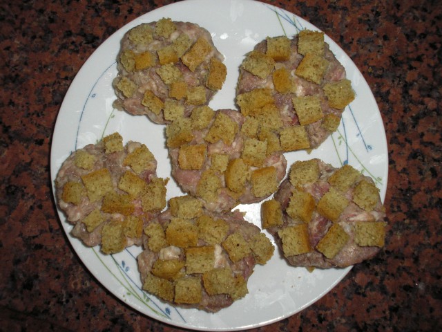 Котлетки рубленые из говядины