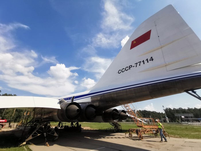 Спасение Ту-144 в Жуковском