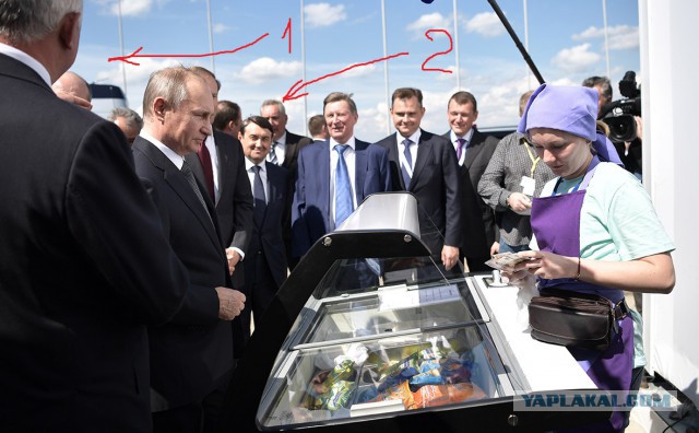 Песков объяснил покупку Путиным мороженого у «той же самой» продавщицы