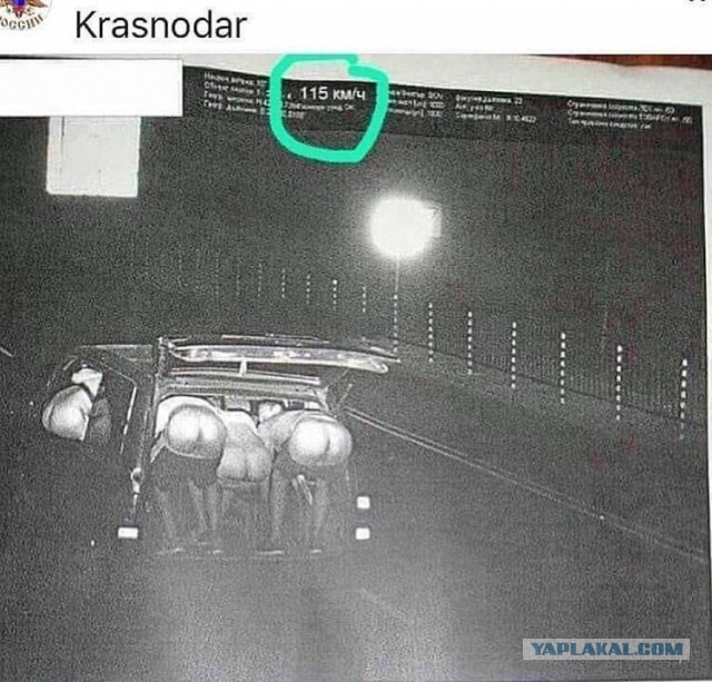 Сколько стоит показать средний палец фоторадару?