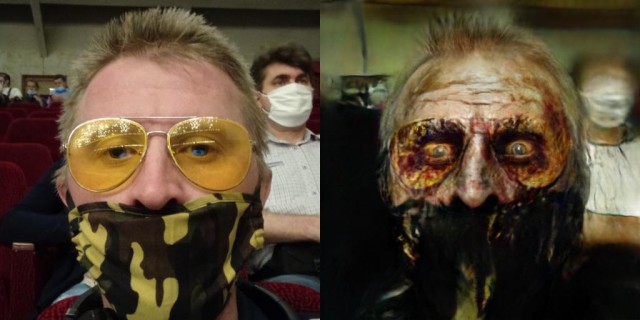 Make Me A Zombie! Нейросеть превратит Вас в зомби