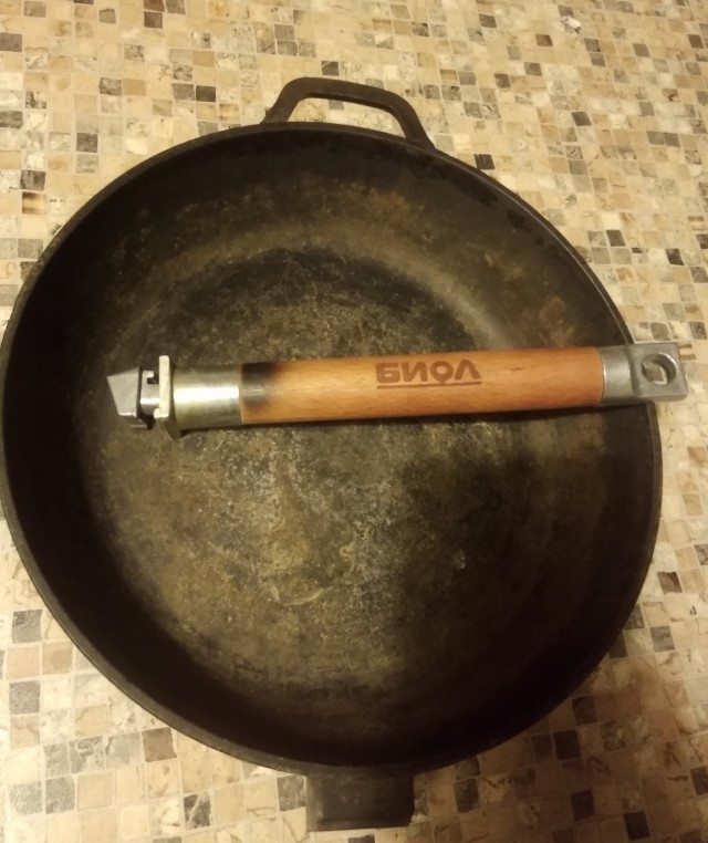 Купил сковородку