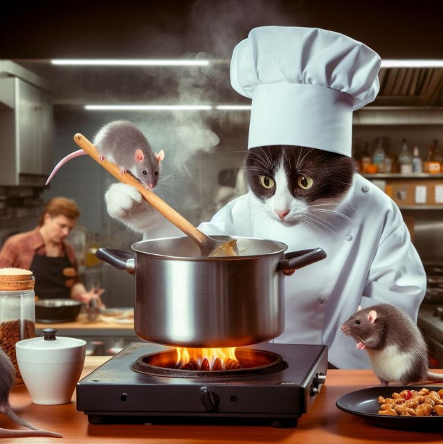 Удивительные приключения котиков в нейросети. К котовторнику