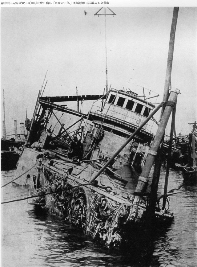 9 февраля 1904 года приняли свой последний бой с японской эскадрой легендарный крейсер «Варяг» и канонерская лодка «Кореец»