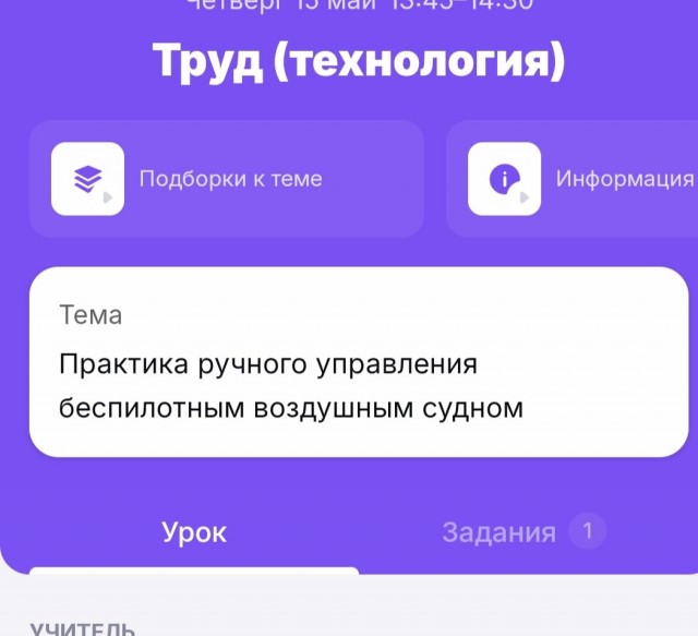 Уроки труда как показатель умственного развития Минобра