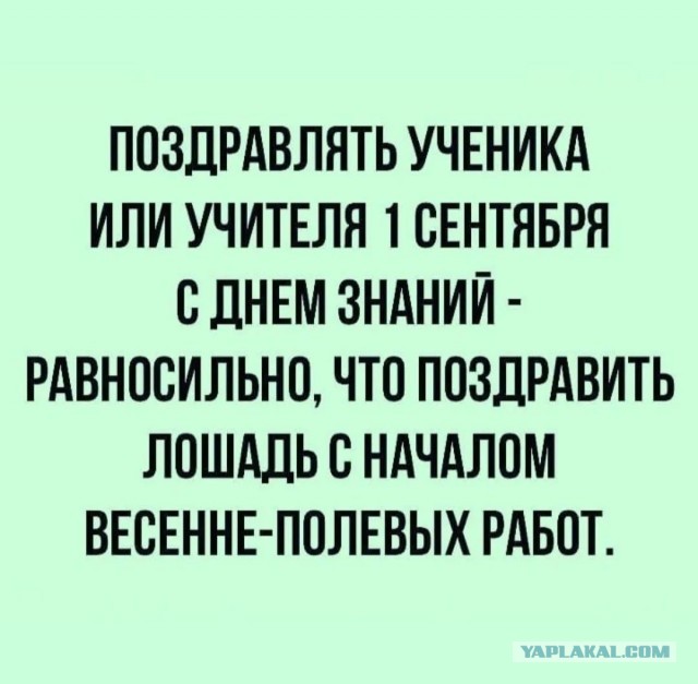 С Днём знаний, ребята!