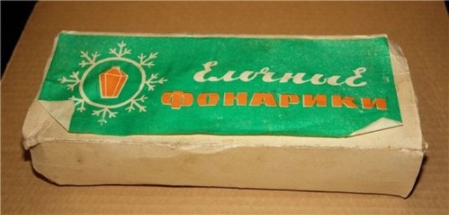 Советские, доперестроечные ёлочные игрушки