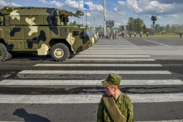 Репетиция парада в Минске