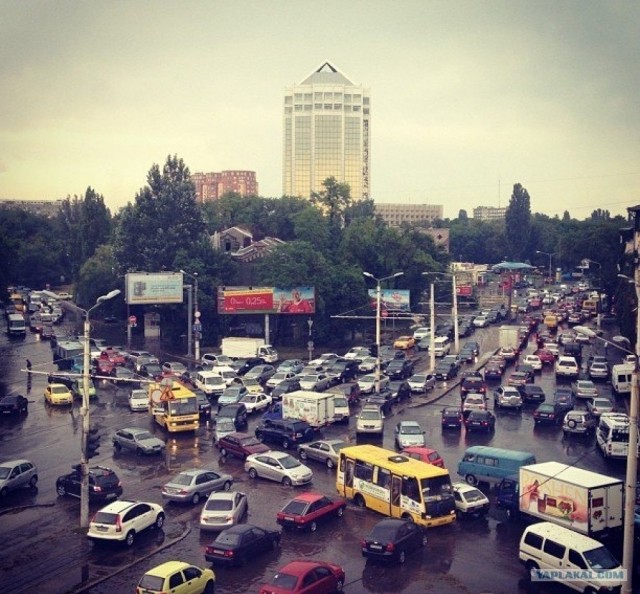 Ливень и потоп в Одессе